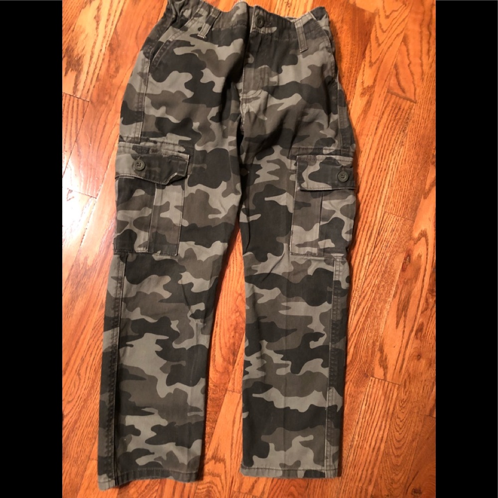 Boys Levi 514 Camouflage adjustable pants